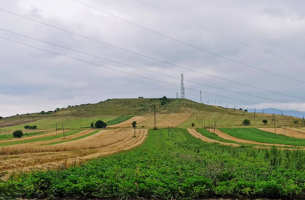 Armenia - fields of corn and yield